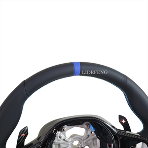 El <span class=keywords><strong>volante</strong></span> de fibra de carbono para el modelo <span class=keywords><strong>BMW</strong></span> a la serie 3 4 5 CS M2 M3 M4 G80 G82 G87 G20 G21 G42 G26 G29 M30i I3 I4 - Product Image 4