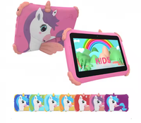 Nouvelle tablette Android 7 pouces pour enfants, économique, écran capacitif durable, apprentissage précoce, dessin, 2 Go de mémoire, tactile anti-explosion