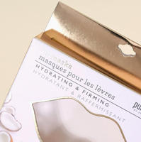 Boîte en carton blanc pliable personnalisée avec fenêtre couleur, tiroir coulissant, poignée, ruban, trous d'avion et impression UV du logo pour les consommateurs