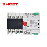 Interrupteur de transfert automatique double alimentation 4P Rail DIN Interrupteur de transfert automatique 1P ATS Interrupteur de transfert automatique double alimentation Générateur