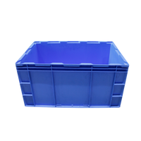 Caisses de transport en plastique solides, empilables, recyclables et écologiques HP6E pour un stockage multifonctionnel