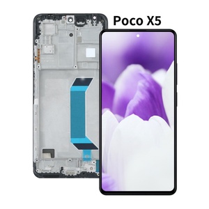 หน้าจอ LCD สมาร์ทโฟนสำหรับ Xiaomi poco X5 Pro 5G จอแสดงผล LCD ต้นฉบับสำหรับ Xiaomi poco X5 poco X5 Pro หน้าจอแสดงผล OLED พร้อมกรอบ - Product Image 1