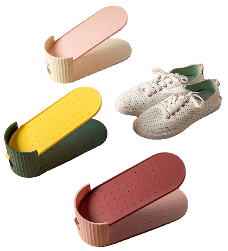 Регулируемая подставка для обуви, органайзер для хранения обуви, экономия места в шкафу, онлайн-держатель