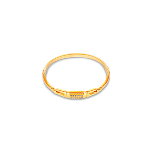 Pulsera de Cristal, Acero Inoxidable 316L, Chapado en Oro PVD, Joyería Sostenible y Resistente para Mujer - Product Image 2