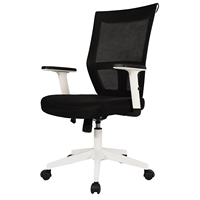 Chaise de bureau ergonomique et pivotante Chaise de travail moderne pour les opérateurs de machines à coudre Meilleure chaise de bureau serrée pour la posture