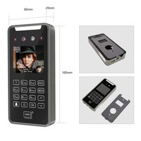 Dispositivo de Control de Acceso y Asistencia con Reconocimiento Facial, Lector de Códigos QR, RFID, Wiegand, Visión Nocturna, Reinicio de Logotipo, Pantalla Táctil, Wi-Fi