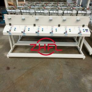 Enrollador de Hilo de Cono de Acero Semiautomático Longteng con Diseño de Múltiples Cabezas, Accionado por Motor, Alta Velocidad, Capacidad de 100-1100 m/m, 900 W, 220 V - Product Image 6