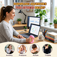 Meilleures ventes : Squishies Taba anti-stress, grands, arc-en-ciel, scintillants, souriants, en forme de boulette et de bao bun, boîte mystère