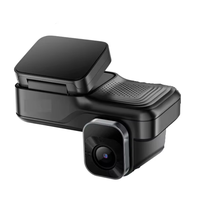 Cámara para Auto 4G Dash 2K+1080P con Doble Lente, GPS Integrado, Bluetooth, Detección de Movimiento por Radar, Línea OBD, Sensor G, Visión Nocturna, Nube