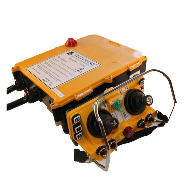 F24-60 Telecrane Wireless Industrial Joystick Crane Radio Remote Control for Tower Crane