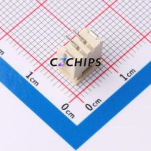 ZX-HY2.0-2PLT Wire-to-Board Pin Header SMD,P=2mm Connector 1x2P 2mm Vertical Mount HY - Product Image 2