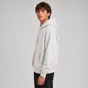 Sweat à capuche unisexe épais Pastel, pull personnalisé imprimé pour homme, coupe oversize, 360 g/m², tendance, sans doublure - Product Image 2