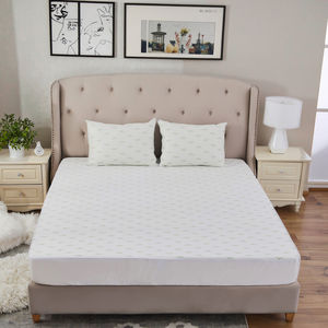 Protège-matelas imperméable Premium 100% Couvre-<span class=keywords><strong>lit</strong></span> respirant à poches profondes avec housse de matelas de refroidissement en <span class=keywords><strong>tissu</strong></span> d'air 3D - Product Image 1