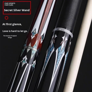 Queue de billard professionnelle Fury AK Series, en érable, à faible déviation, pour snooker et billard - Product Image 3