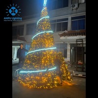 Lumières de décoration de fête géantes LED d'extérieur 3D sur le thème d'Halloween, télécommandées, IP67, PVC