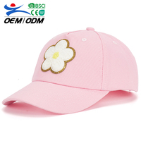 Gorra de Béisbol Bordada Curva de 5 Paneles Ajustable de Algodón de Alta Calidad para Niños, Personalizada, para Verano, Rendimiento al Aire Libre, Venta al por Mayor