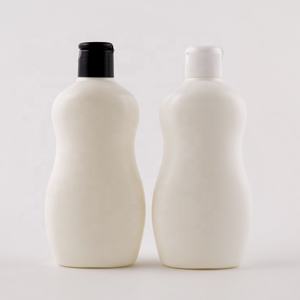 Bouteille ovale en plastique givré pour bébés 100ml, <span class=keywords><strong>Lotion</strong></span> corporelle, soins pour les mains, à presser, personnalisé, en plastique plat, rose - Product Image 3