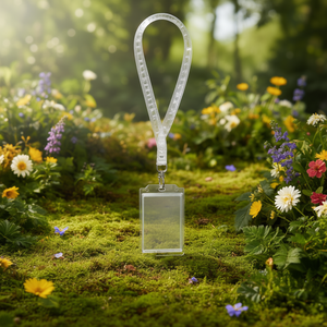 Laccetto Trasparente DAM con Chiusura in Metallo e Lunghezza Regolabile per Cinghie di Telefoni Cellulari - Product Image 2