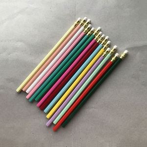 Gommes hexagonales Hb de 7,5 pouces, couleurs personnalisables, crayon pas cher avec impression - Product Image 4