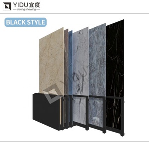 Tùy chỉnh đẩy kéo thép hiển thị với trượt phần cứng và triển lãm thương mại triển lãm tháp đá cẩm thạch - Product Image 3