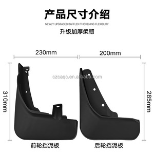 Accessoires automobiles de haute qualité Garde-boue pour Ford <span class=keywords><strong>Explorer</strong></span> 2023-2025 Fabricant Auto Fender Flares Garde-boue de voiture Garde-boue - Product Image 3