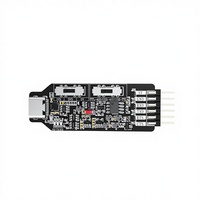 Módulo Serial USB a TTL RS485 CH340, Cable de Comunicación Tipo-C, Herramienta de Descarga, Grabación y Depuración de MCU
