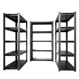 Estantería de acero de 5 capas de alta resistencia, estante de almacenamiento de metal plegable y ajustable <span class=keywords><strong>para</strong></span> garaje, duradero <span class=keywords><strong>para</strong></span> uso en almacén - Product Image 3