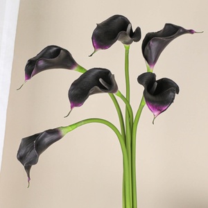 19.7 pouces Calla Lily (<span class=keywords><strong>Arum</strong></span> Lily) Fleurs artificielles pour <span class=keywords><strong>la</strong></span> décoration de mariage et l'arrangement de fleurs, toucher réaliste de Soft EVA - Product Image 6