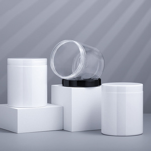 Tarro grande de boca ancha, tamaño del cuello, 89mm, latas cosméticas de plástico para mascotas, 600ml - Product Image 3