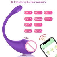 Kabellose Vibratoren für Frauen mit App-Fernbedienung, Tragbare Sexspielzeuge für Aufregende Momente, Einführbares Sexspielzeug