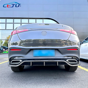 Accessoires de voiture AMG Pare-chocs arrière Spoiler Lip Diffuser Protection Cover Trim pour <span class=keywords><strong>Mercedes</strong></span>-Benz <span class=keywords><strong>GLC</strong></span> <span class=keywords><strong>Coupé</strong></span> C254 <span class=keywords><strong>2023</strong></span> +. - Product Image 5