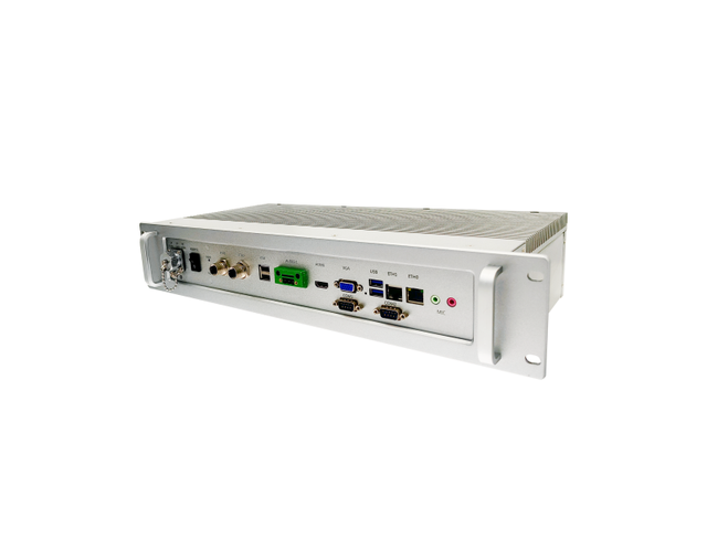 2U Industrial Fanless Mini PC Wall Mount 4*USB 1* Embedded Computer AIMB-2510 16GB DDR3L Stock I3/I5/I7 CPU