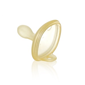 Sucette solide brevetée pour nourrissons, sucette en silicone en <span class=keywords><strong>forme</strong></span> de <span class=keywords><strong>sein</strong></span> avec têtes plates pour l'initiation au succion - Product Image 2