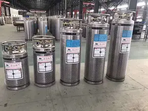 China 175L 2.0MPa Stainless Steel Medical Cryogenic Liquid Nitrogen Dewar Bottle