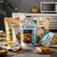 Sacs de cuisson personnalisés en plastique transparent de qualité alimentaire, résistants à la chaleur, pour micro-ondes, viande, fruits de mer, poulet, dinde, rôtissage, cuisson au four, bouillonnage