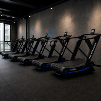 Tapis roulant incurvé de haute qualité YG FITNESS YG-T011-3, tapis roulant incurvé manuel, machine de course, fitness pour usage commercial