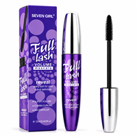 SEVEN GIRL Mascara Volume Complet pour Cils, Marque Privée, Imperméable, Longue Tenue, Anti-Bavures, Effet Recourbant, Maquillage des Yeux, Vente en Gros, OEM