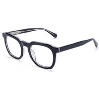Monture de lunettes optiques classiques rondes Elan Optical YB7207 en acétate unisexe, écologiques, vente en gros, directement de l'usine