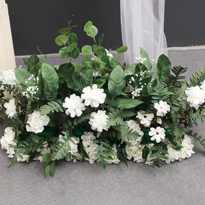 ดอกกุหลาบลาเท็กซ์สัมผัสของจริงขนาดใหญ่ดอกบัวประดิษฐ์แบบเดี่ยวสีขาวและสีชมพูอ่อนสำหรับตกแต่งงานแต่งงาน - Product Image 6