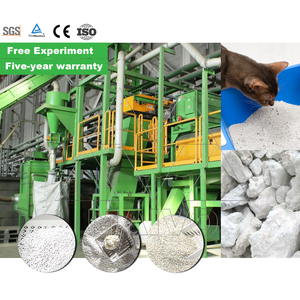 Ligne de production automatique de litière pour chats en tofu et bentonite, machine de fabrication 1-10T/H, certifiée CE - Product Image 4