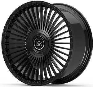 Llantas forjadas personalizadas negras brillantes 23x11 para Range Rover 2023 <span class=keywords><strong>Vogue</strong></span> - Product Image 4