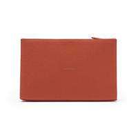 Pochette transparente personnalisée en cuir PU, organiseur de cosmétiques, étui de voyage, sac à maquillage zippé en PVC