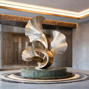 Stainless Steel 3D Metal Sculpture Customized Outdoor Decoration Garden <strong>Life</strong>-<strong>size</strong> <strong>Statue</strong> All for Decoration - Product Image 6