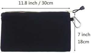 Tùy Chỉnh Nhiệm Vụ Nặng Nề Gói Vải Mạnh Mẽ Tiện Ích Túi Công Cụ Dây Kéo Túi - Product Image 2