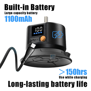 ที่ยึดโทรศัพท์มือถือแบบสุญญากาศพร้อมขาตั้งกล้องถอดได้ กันน้ำและกันลม รับน้ำหนักได้ 15-20 กก. เพื่อความมั่นคง - Product Image 3