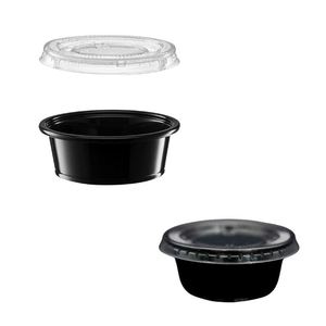 Gobelet en plastique jetable de 1,5 oz avec couvercle, très résistant, meilleur prix, pour assaisonnement alimentaire, vente en gros, exporté du Vietnam - Product Image 2