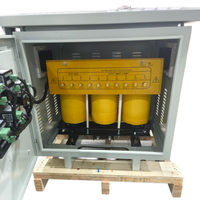 Transformador Eléctrico Trifásico Seco de 125 kVA, Refrigerado por Aire, 480V a 208Y/120V, 60Hz, Clase Dyn11, Cumple con NEC, para Uso Comercial