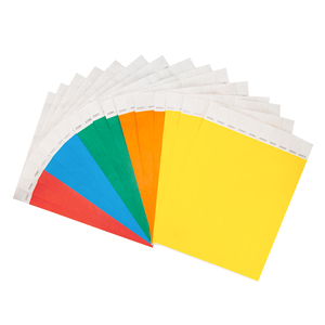 Tuần tự nối tiếp đánh số xé kháng tùy chỉnh có thể in Tyvek dây đeo cổ tay cho vòng đeo tay pulseras de papel Tyvek - Product Image 1