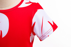 Disfraz <span class=keywords><strong>de</strong></span> Halloween para TV y Cine, Vestido Rojo Estampado con Manga Corta, Disfraz <span class=keywords><strong>de</strong></span> Princesa para Niña, Vestido <span class=keywords><strong>de</strong></span> Fiesta - Product Image 6