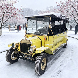Popular Coche Eléctrico Clásico Personalizable de Estilo Vintage para Turismo, 5 Pasajeros, 2 Años de Garantía, Marca ZOWN, 4 Ruedas, Personalizado - Product Image 3